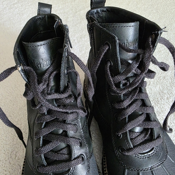 Timberland Britton Hill Side-Zip Boots, Men\'s Size 9, GUC - Black main image 6